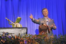 Kermit and Rowlf with Tom Bergeron