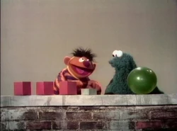 Cookie Monster and Ernie: Balls and Boxes (First: Episode 0008)