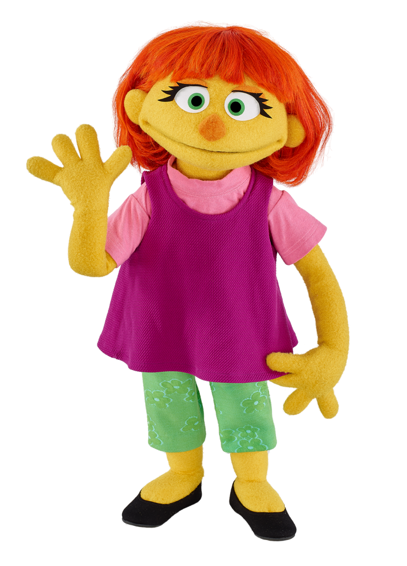 sesame street julia doll