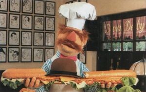 Swedish Chef at the Brown Derby restaurant