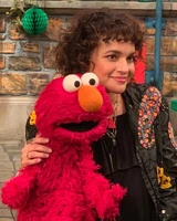 Norah Jones and Elmo