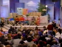 The Sesame Street set