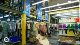 Rizzo tells Piggy that he's found her product