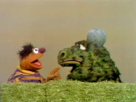 Rockhuntingernie.jpg (93 KB) Fred First appeared in the "Monster Family" sketch on The Ed Sullivan Show in 1966.