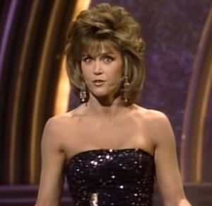Jane Fonda at the 1986 Academy Awards