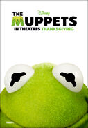 Poster de Kermit the Frog en Los Muppets (2011)
