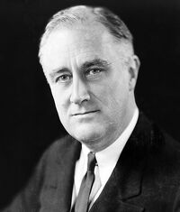 FDRoosevelt en 1933