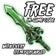 The banner that was used on shopmm2.com to promote the knife.