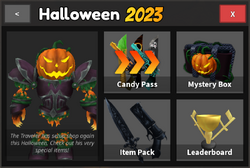 ROBLOX MURDER MYSTERY 2 (MM2) Halloween 2023 Legendary Traveler Knife & Gun  Set! £2.81 - PicClick UK