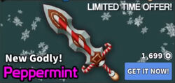 2023 How much is peppermint worth in mm2 Valentines color, 