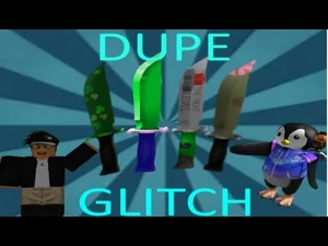 A YouTube video showcasing the duping glitch