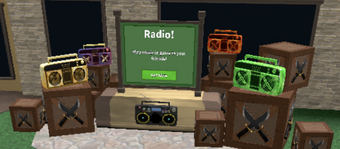 Radios Murder Mystery 2 Wiki Fandom - roblox music codes for music murder mystery 2