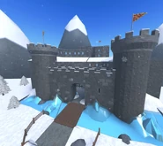 Front view of the castle.