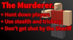 Murderer Victory - Murder Mystery 2, SiIvaGunner Wiki