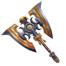 GoldSwirlyAxe