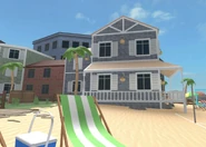 One of the beach houses.