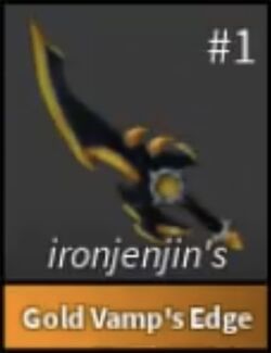 VAMPIRE'S EDGE MM2 Super Fast Delivery - In Game Item - Foto 4