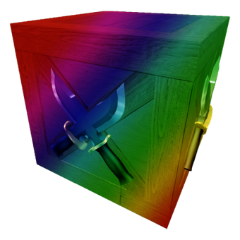 Rainbow Box Murder Mystery 2 Wiki Fandom - rainbow knife roblox