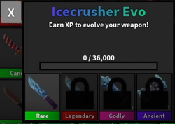 Icecrusher 2022, Trade Roblox Murder Mystery 2 (MM2) Items