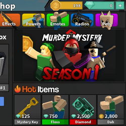 ALL *SEASON 1* CODES IN MURDER MYSTERY 2! (Roblox) 