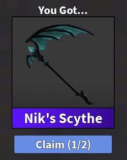 Elderwood Scythe, Murder Mystery 2 Wiki