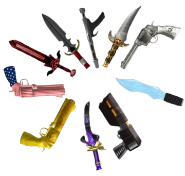 MURDER MYSTERY 2 roblox 59 virtuals items : godlys , ancient , vintage EUR 25,00 - FR