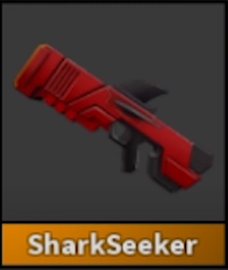 REDEEMING NEW SHARKSEEKER NERF X ROBLOX EVENT *CODE GUN* IN MURDER MYSTERY  2 (ROBLOX MM2) 