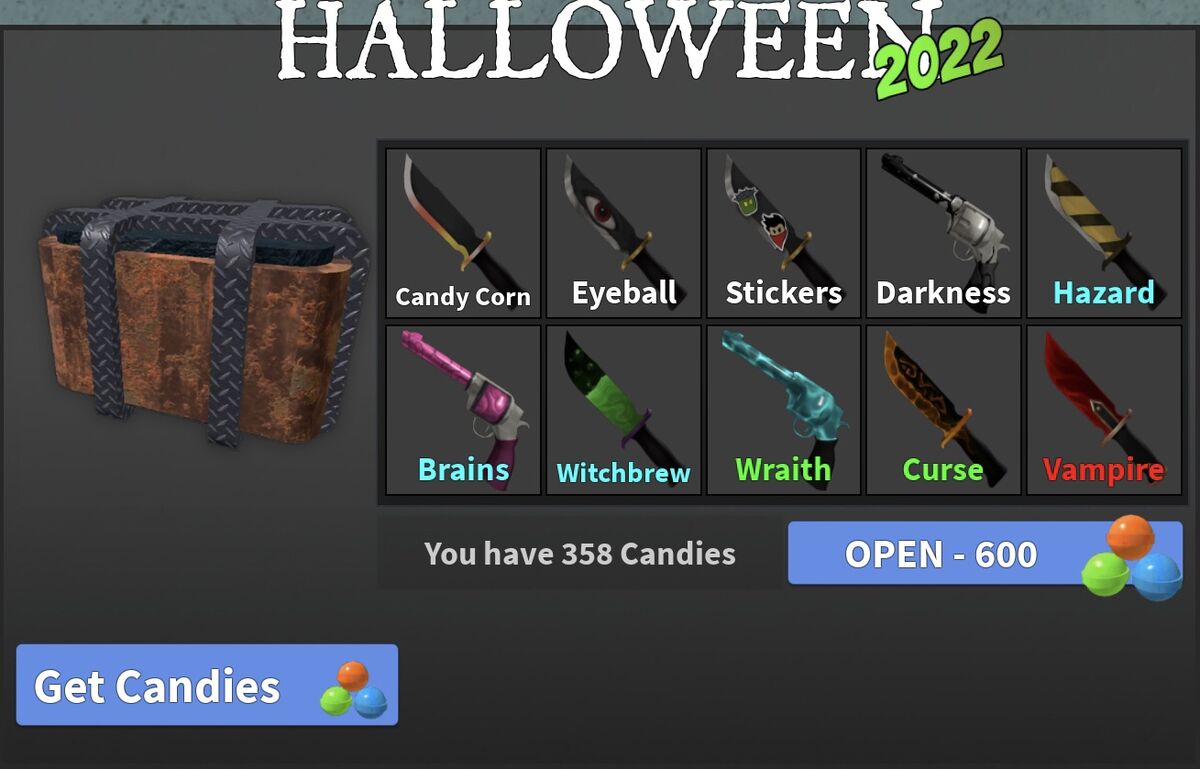 BUYING ALL MM2 HALLOWEEN 2023 ITEMS (Murder Mystery 2) 