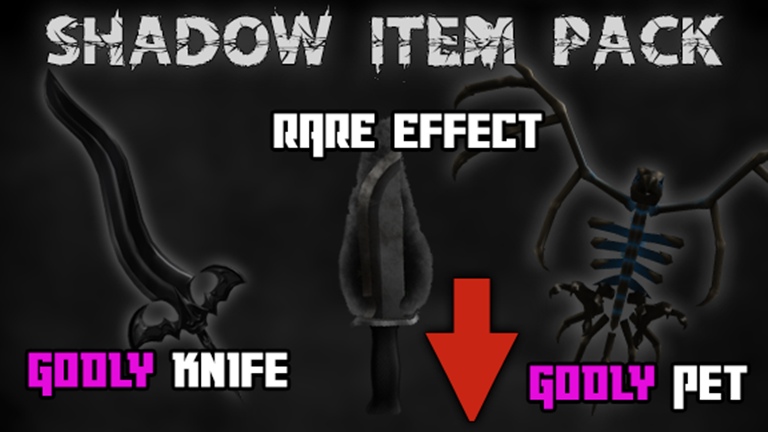 Roblox Murder Mystery 2 MM2 Shadow Vintage Godly Knifes and Guns