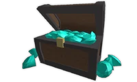 The old icon for 1400 Gems in the shop.