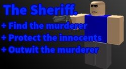 Murderers vs. Sheriffs  Kill all — Roblox Scripts
