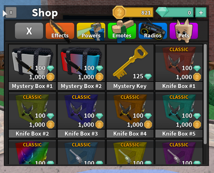 Roblox Murder Mystery 3 Codes and All Kits in Roblox BedWars