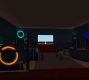 The inside of the Casino.