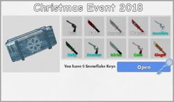 Christmas Event 2018, Murder Mystery 2 Wiki