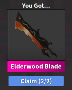 ELDERWOOD BLADE | MM2 /Murdery Mystery 2