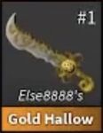 Gold Hallow found in Else8888’s inventory.