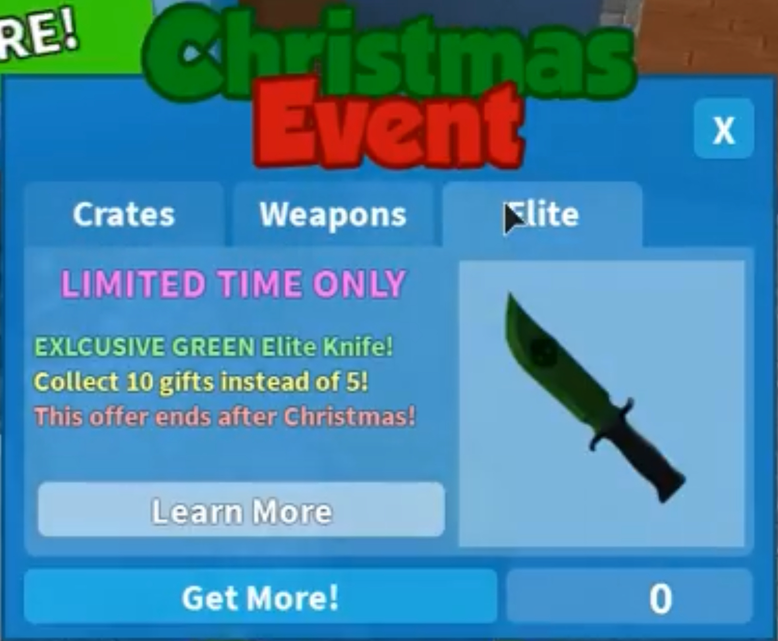 Roblox Murder Mystery 2 MM2 Green Elite Legendary Godly Knifes and Guns