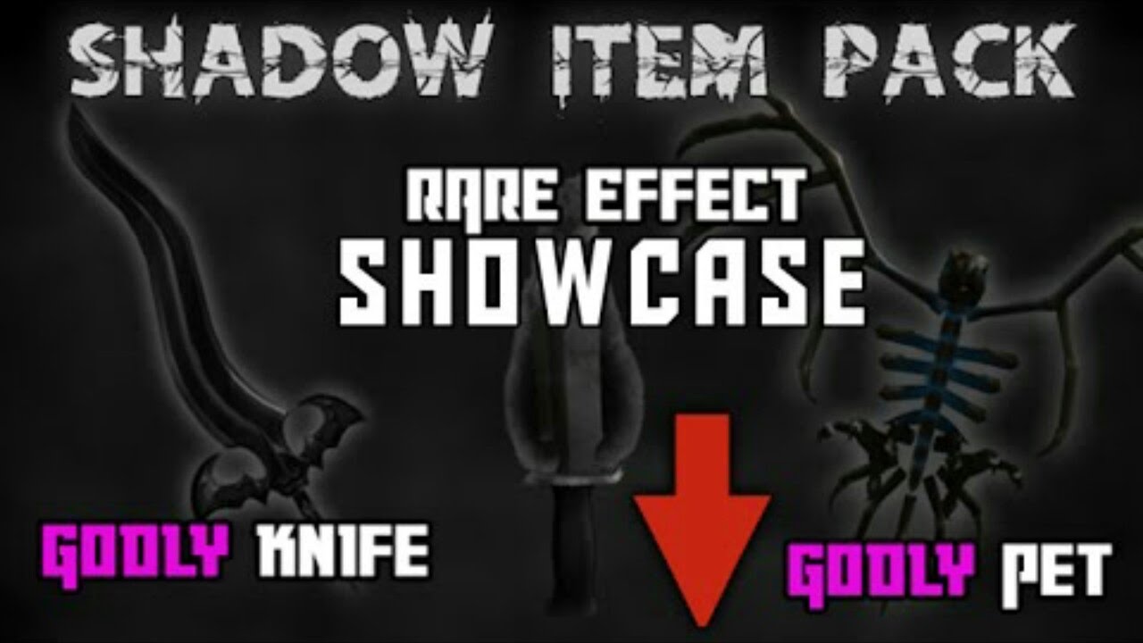 Shadow Item Pack Murder Mystery 2 Wiki Fandom - roblox whats better nightblade or skelly