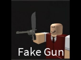 Fake Gun Murder Mystery 2 Wiki Fandom - how do you throw a knife in roblox murder mystery 2 roblox