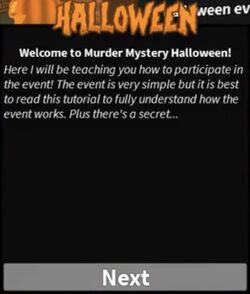 Halloween Event 2022, Murder Mystery 2 Wiki