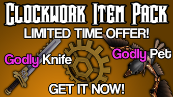 Clockwork Item Pack Murder Mystery 2 Wiki Fandom - roblox mm2 wiki codes get robux games