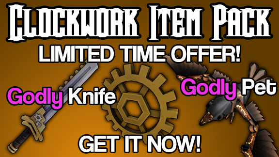Clockwork Knife, Trade Roblox Murder Mystery 2 (MM2) Items