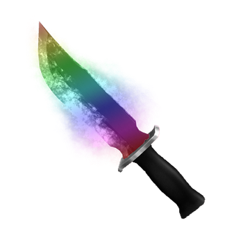 Rainbow Flaming Knife Murder Mystery 2 Wiki Fandom - rainbow knife code roblox mm2