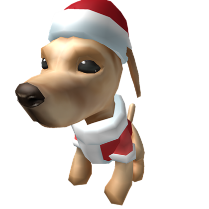 Roblox Murder Mystery MM2 Pet Santa Dog ! RARE 2017 !