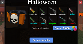 Halloween Event 2019 Murder Mystery 2 Wiki Fandom - roblox mm2 radio codes 2019