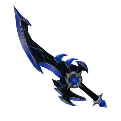 NEW Blue Elderwood Blade Trophy!  MM2 Halloween Event Godly!! 