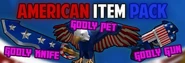 Amerilaser shown in a banner about the American Item Pack