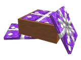 Box of Purple Wrapping Paper