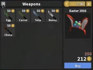 The bundle’s contents.