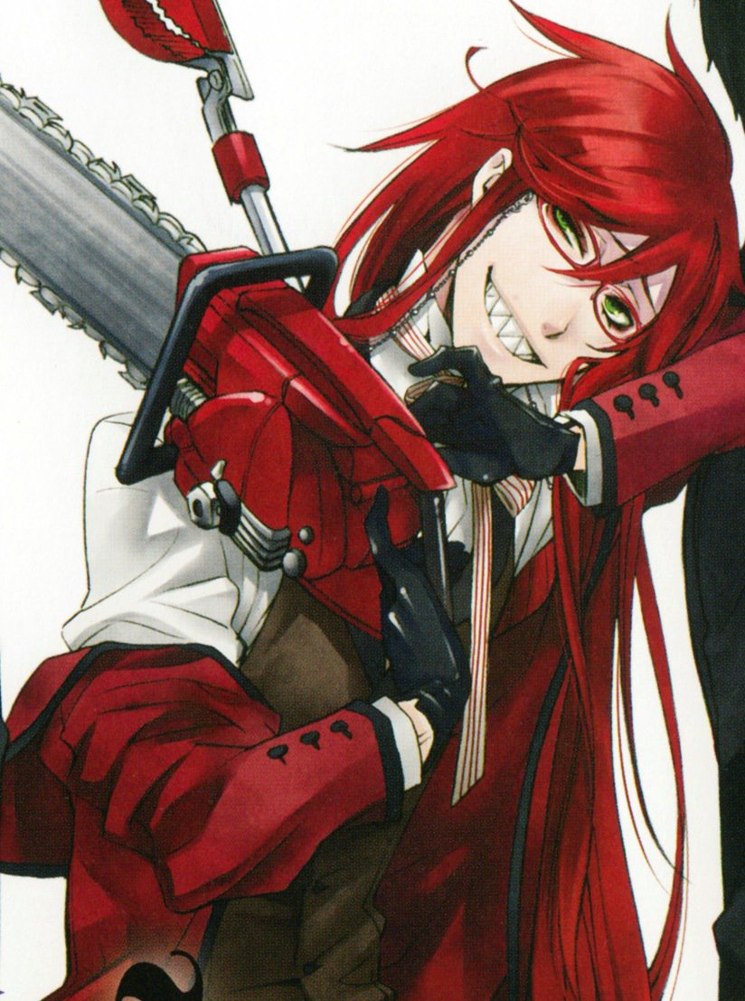 Buy Cosfun Anime Grell Sutcliff Cosplay Costume Red Suit for Halloween  mp003219 Online at desertcartINDIA